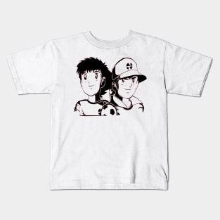 Tsubasa and Genzo Captain Tsubasa Kids T-Shirt